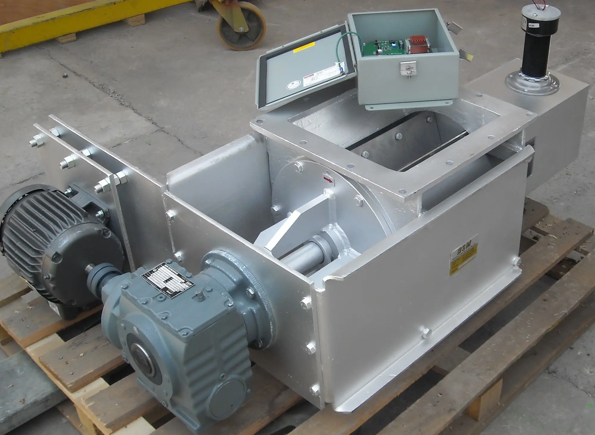 Válvula rotativa industrial para control de materiales a granel - GCO PERU